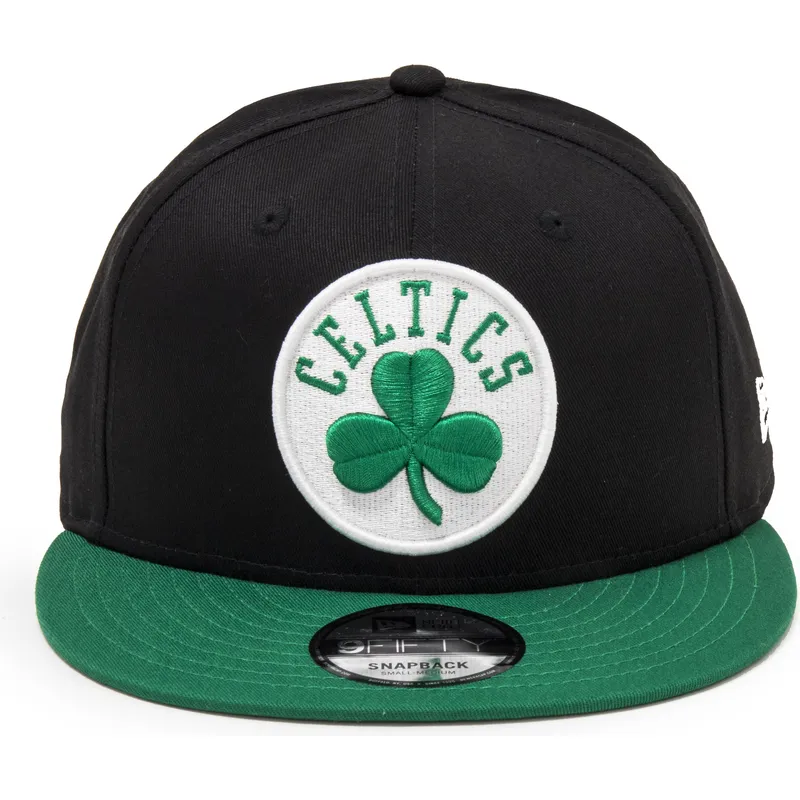 kasketter-flad-sort-snapback-9fifty-fra-boston-celtics-nba-af-new-era