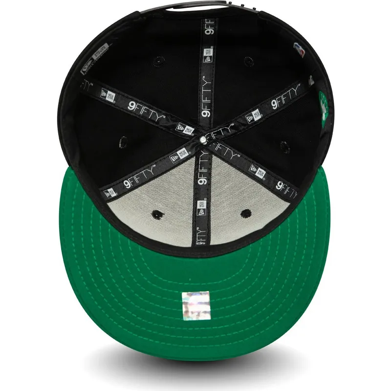 kasketter-flad-sort-snapback-9fifty-fra-boston-celtics-nba-af-new-era