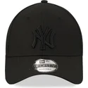 sort-buet-fitted-kasket-med-sort-logo-39thirty-diamond-era-fra-new-york-yankees-mlb-fra-new-era