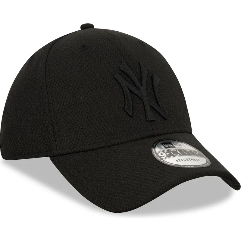 sort-buet-fitted-kasket-med-sort-logo-39thirty-diamond-era-fra-new-york-yankees-mlb-fra-new-era