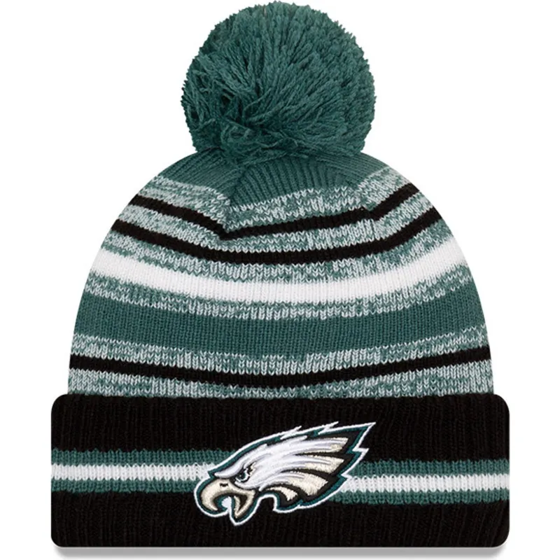 huer-pompon-gron-negro-sport-sideline-fra-philadelphia-eagles-nfl-af-new-era