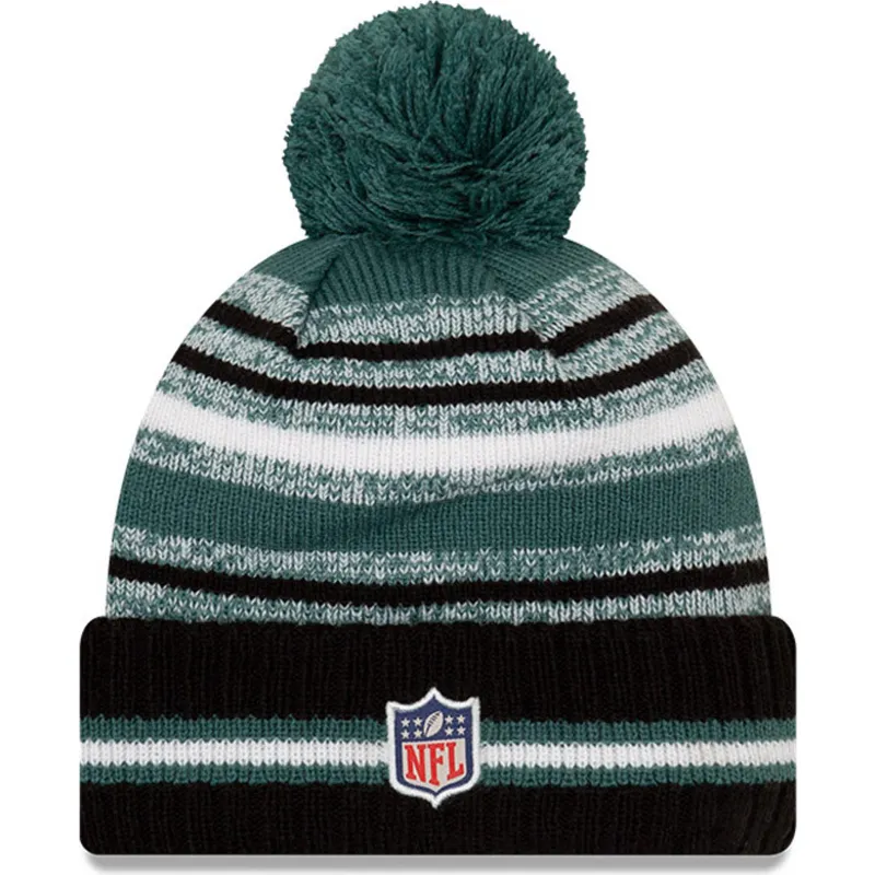 huer-pompon-gron-negro-sport-sideline-fra-philadelphia-eagles-nfl-af-new-era