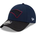 new-england-patriots-nfl-new-era-9forty-stretch-snap-sideline-road-navybla-og-sort-snapback-buet-kasket