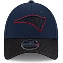new-england-patriots-nfl-new-era-9forty-stretch-snap-sideline-road-navybla-og-sort-snapback-buet-kasket