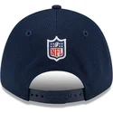 new-england-patriots-nfl-new-era-9forty-stretch-snap-sideline-road-navybla-og-sort-snapback-buet-kasket