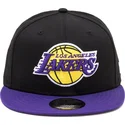 flad-sort-og-violet-snapback-9fifty-kasket-fra-los-angeles-lakers-nba-fra-new-era