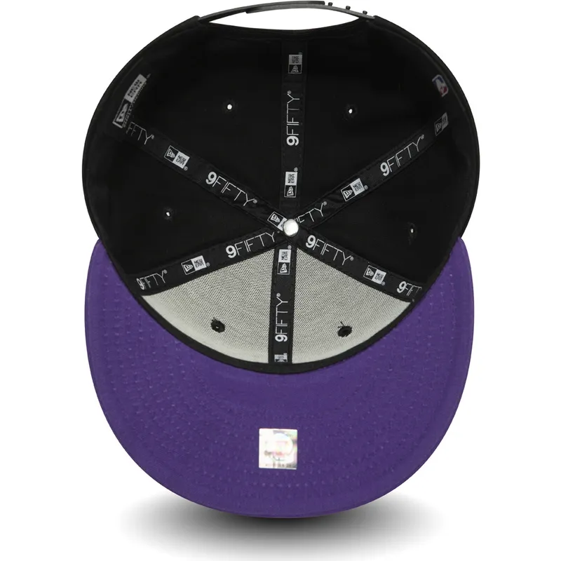flad-sort-og-violet-snapback-9fifty-kasket-fra-los-angeles-lakers-nba-fra-new-era