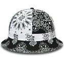 spande-sort-fra-bucket-negro-y-blanco-paisley-explorer-af-new-era