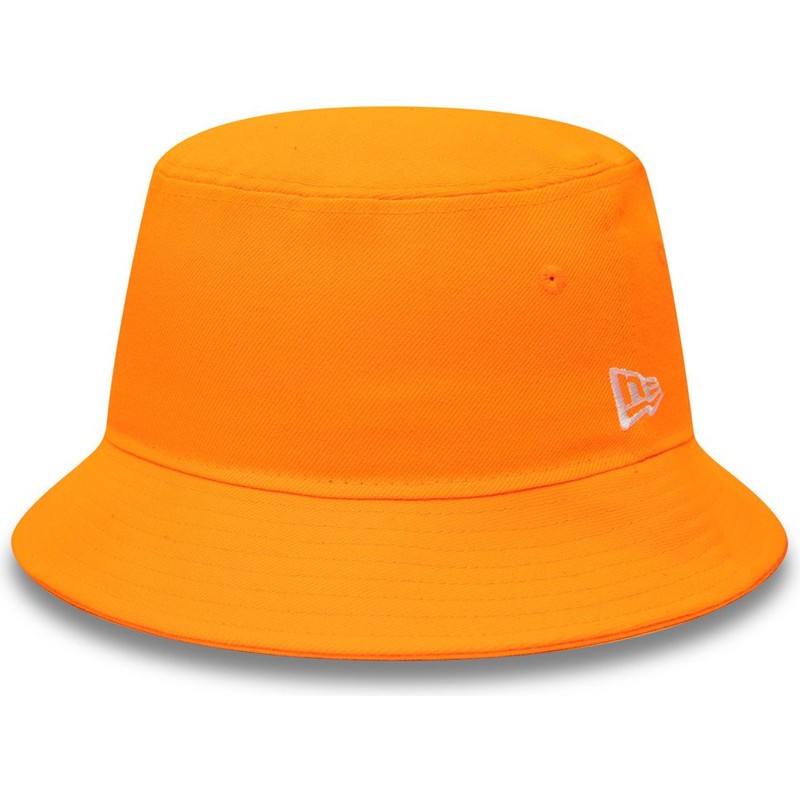 new-era-essential-tapered-orange-bucket-hat