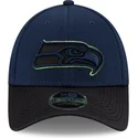 seattle-seahawks-nfl-new-era-9forty-stretch-snap-sideline-road-marinebla-og-sort-snapback-buet-kasket