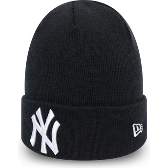 New Era New York Yankees MLB Essential Cuff marineblå hue