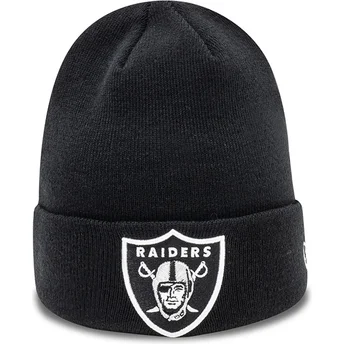 Sort Essential Cuff Hue fra Las Vegas Raiders NFL fra New Era