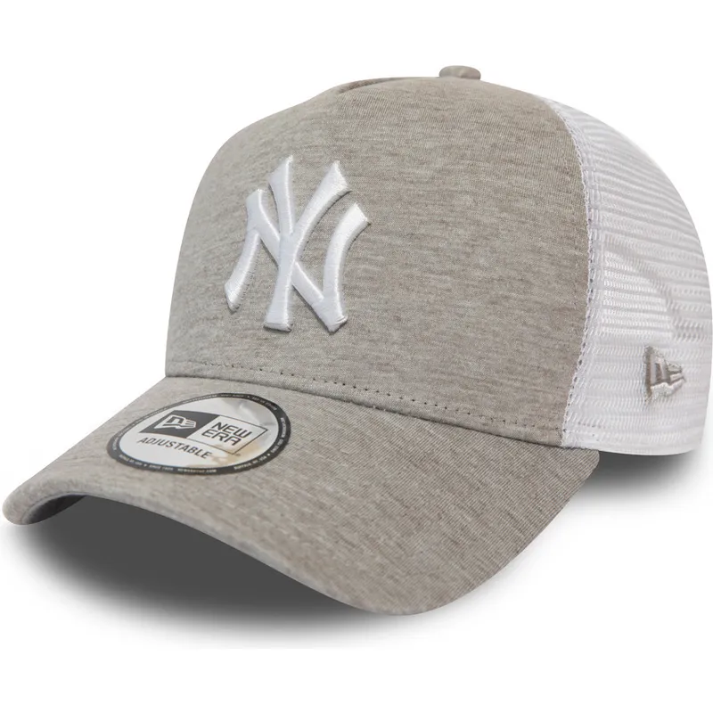 kasketter-buet-gra-snapback-a-frame-jersey-essential-fra-new-york-yankees-mlb-af-new-era