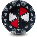 spande-marinebla-fra-bucket-azul-marino-rojo-y-blanco-paisley-explorer-af-new-era