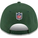 gron-og-sort-buet-snapback-9forty-stretch-snap-sideline-road-kasket-fra-green-bay-packers-nfl-fra-new-era