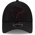 atlanta-falcons-nfl-new-era-9forty-stretch-snap-sideline-road-sort-buet-snapback-kasket