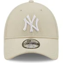 buet-beige-justerbar-9forty-diamond-era-kasket-fra-new-york-yankees-mlb-fra-new-era