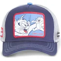 kasketter-buet-marinebla-snapback-tom-og-jerry-looney-tunes-af-capslab