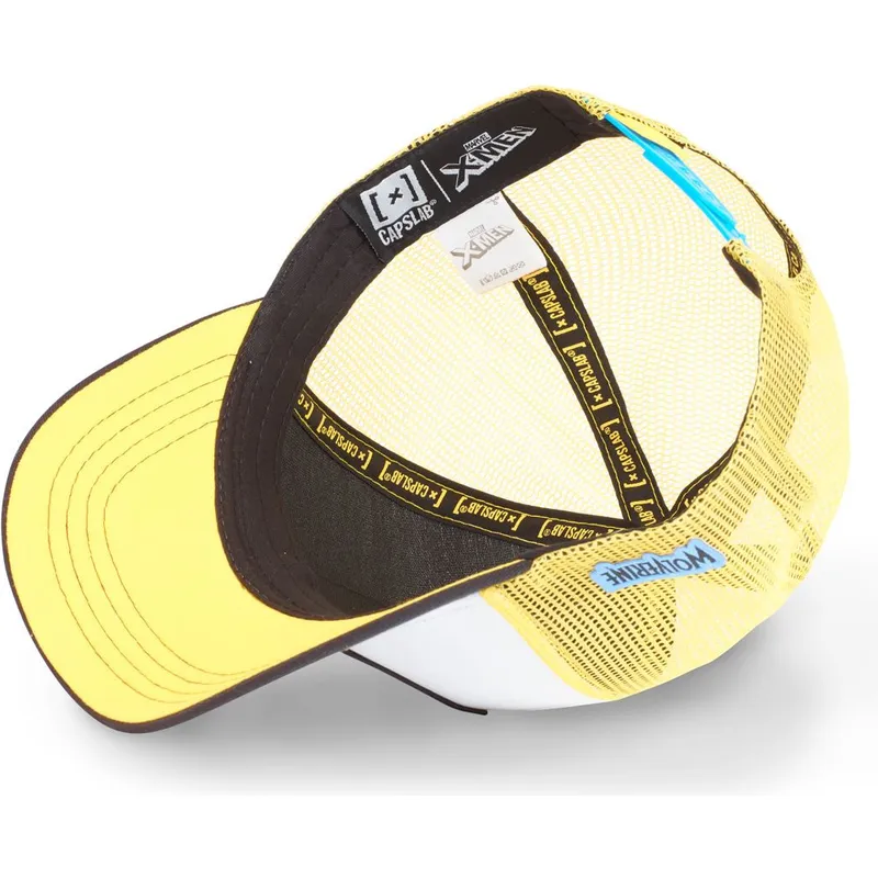 kasketter-buet-hvid-snapback-wolverine-marvel-comics-af-capslab