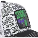 kasketter-buet-hvid-snapback-hulk-marvel-comics-af-capslab