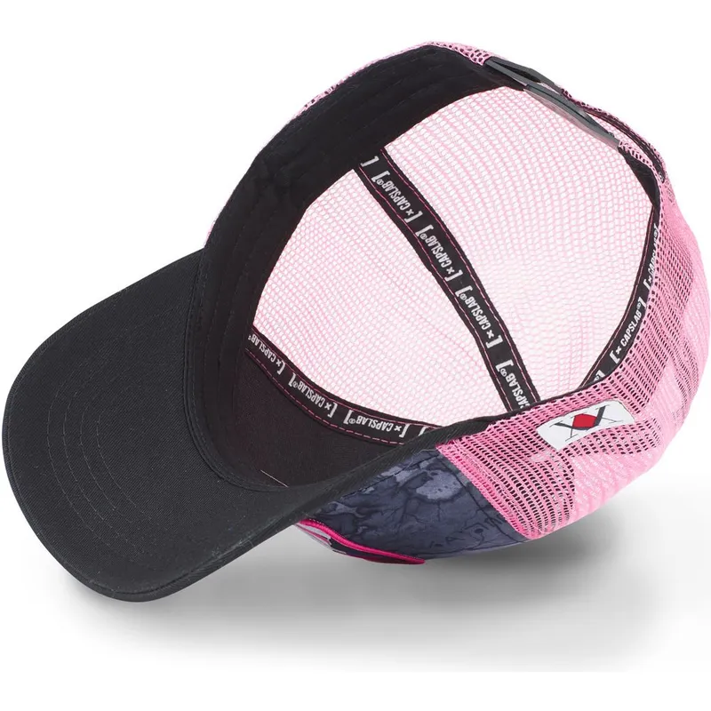 trucker-kasket-sort-og-pink-hisoka-morow-his2-hunter-x-hunter-fra-capslab