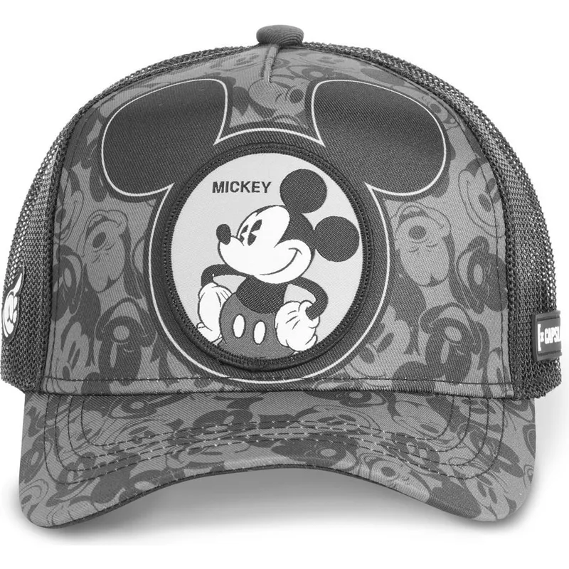 kasketter-buet-sort-snapback-mickey-mouse-disney-af-capslab kasketter-buet-sort-snapback-mickey-mouse-disney-af-capslab