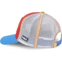 capslab-pec1-rod-hvid-og-bla-pajaro-loco-trucker-kasket