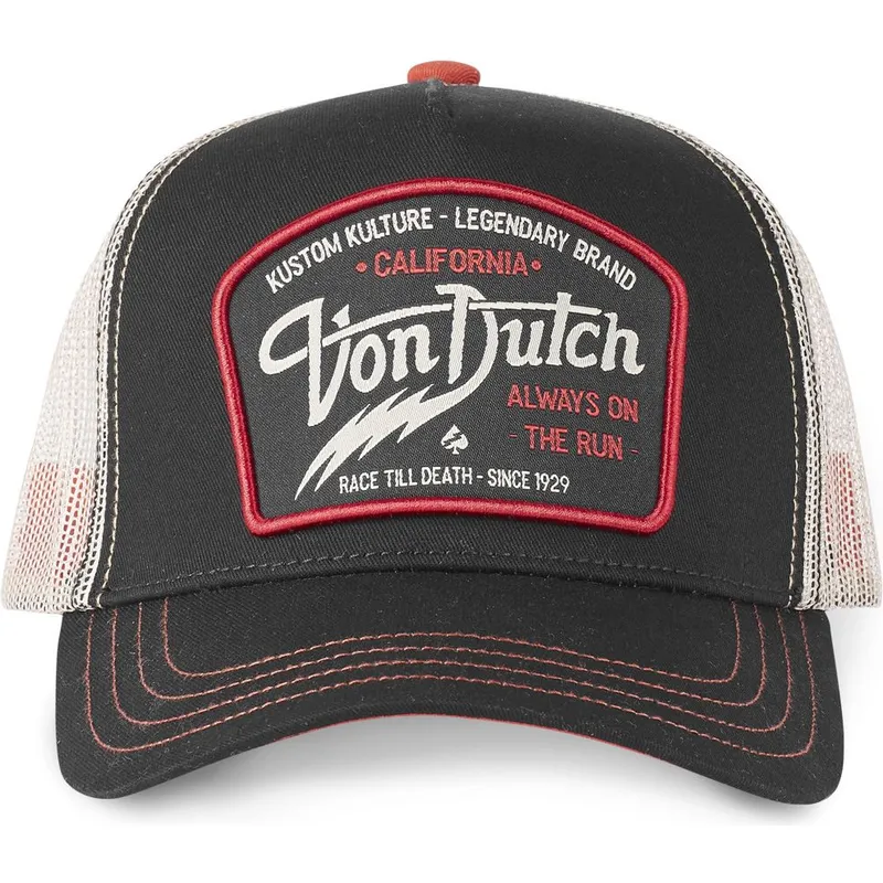 kasketter-buet-sort-snapback-af-von-dutch