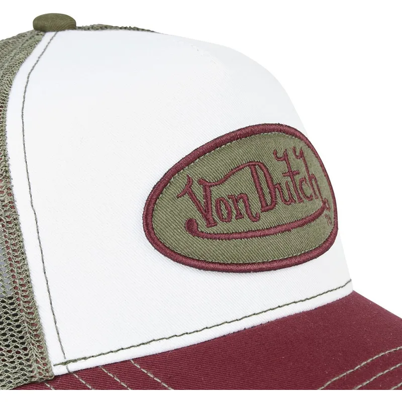 hvid-gron-og-rod-trucker-kasket-sum-sum-fra-von-dutch