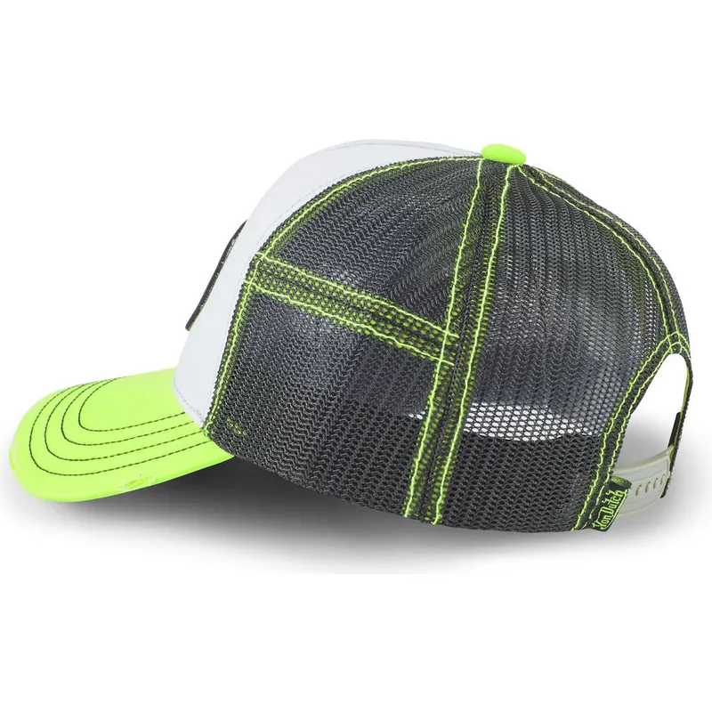 hvid-sort-og-gron-trucker-kasket-sum-col-fra-von-dutch