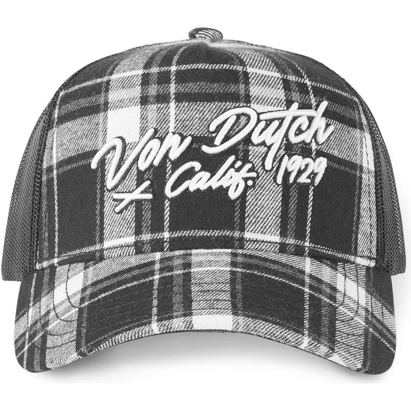 sort-california-1929-mount-trucker-kasket-fra-von-dutch