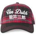 justerbar-rod-og-sort-buet-kasket-hun-fra-von-dutch
