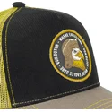 trucker-kasket-sort-gul-og-gra-orn-where-eagles-dare-eag-fra-von-dutch