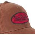 kasketter-buet-brun-justerbar-rem-af-von-dutch