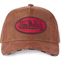 kasketter-buet-brun-justerbar-rem-af-von-dutch