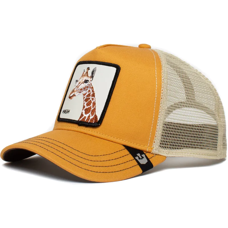 kasketter-buet-gul-snapback-the-farm-af-goorin-bros