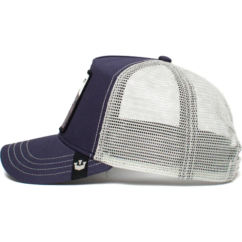 kasketter-buet-marinebla-snapback-the-farm-af-goorin-bros