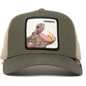 kasketter-buet-gron-snapback-the-farm-af-goorin-bros