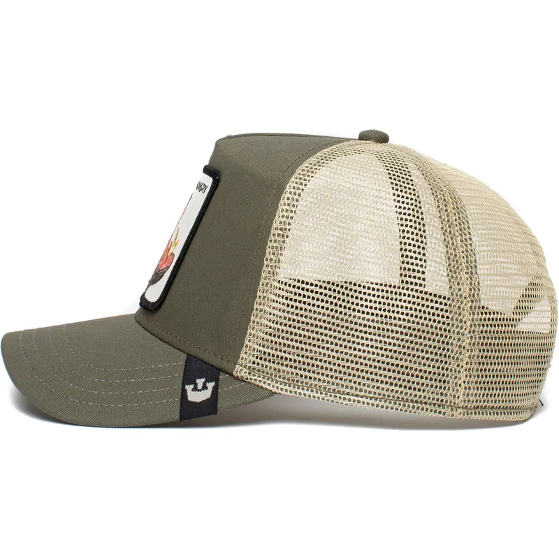 kasketter-buet-gron-snapback-the-farm-af-goorin-bros
