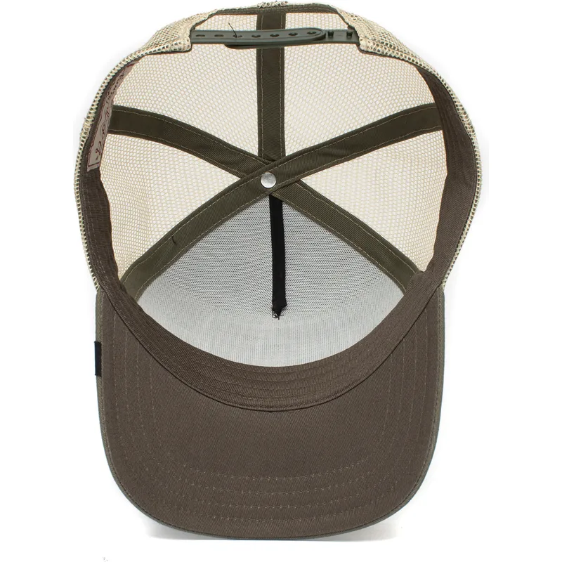 kasketter-buet-gron-snapback-the-farm-af-goorin-bros