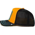 trucker-kasket-orange-og-sort-sostjerne-baby-i-m-a-star-the-farm-fra-goorin-bros