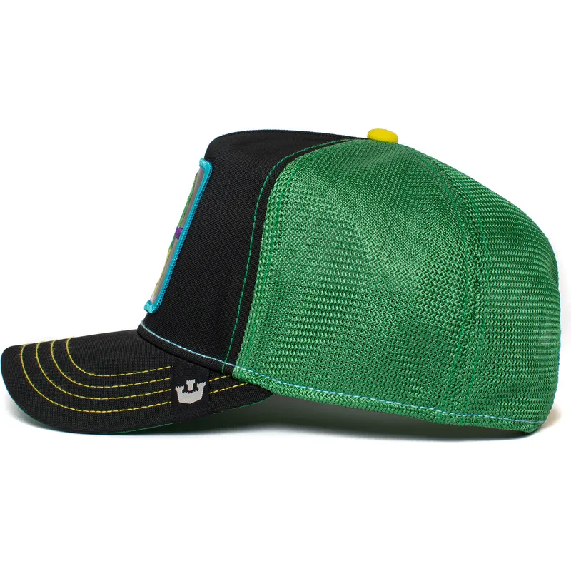 kasketter-buet-sort-snapback-the-farm-af-goorin-bros