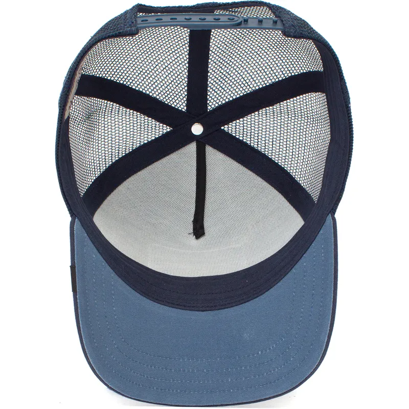 kasketter-buet-marinebla-snapback-the-farm-af-goorin-bros