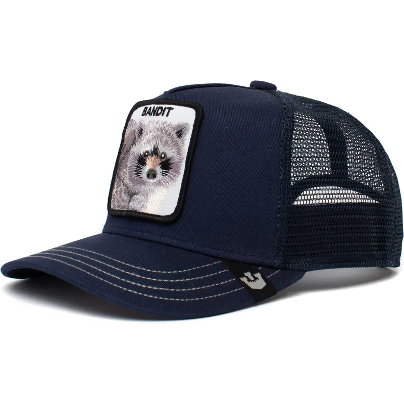 kasketter-buet-marinebla-snapback-til-barn-the-farm-af-goorin-bros
