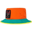 spand-orange-bla-og-gul-hane-cock-gallo-de-la-playa-the-farm-fra-goorin-bros