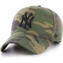 kasketter-buet-camouflage-snapback-mvp-dt-grove-fra-new-york-yankees-mlb-af-47-brand