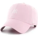 kasketter-buet-rosa-justerbar-rem-clean-up-base-runner-fra-new-york-yankees-mlb-af-47-brand
