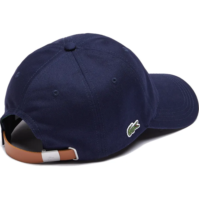 kasketter-buet-marinebla-justerbar-rem-af-lacoste