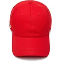 kasketter-buet-rod-justerbar-rem-af-lacoste