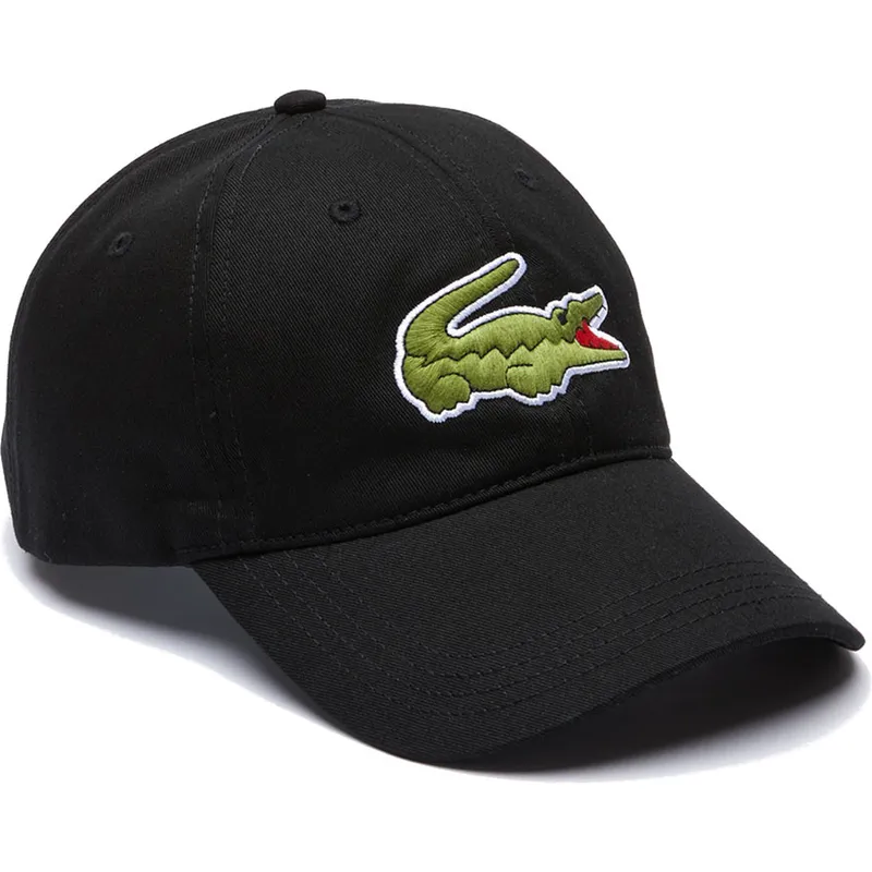 kasketter-buet-sort-justerbar-rem-af-lacoste